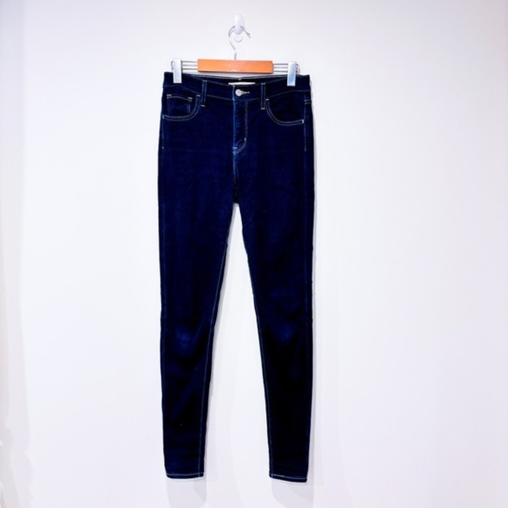 LEVI'S 720 Dark Blue High Rise Super Skinny Stretch Jeans‎ Size 26